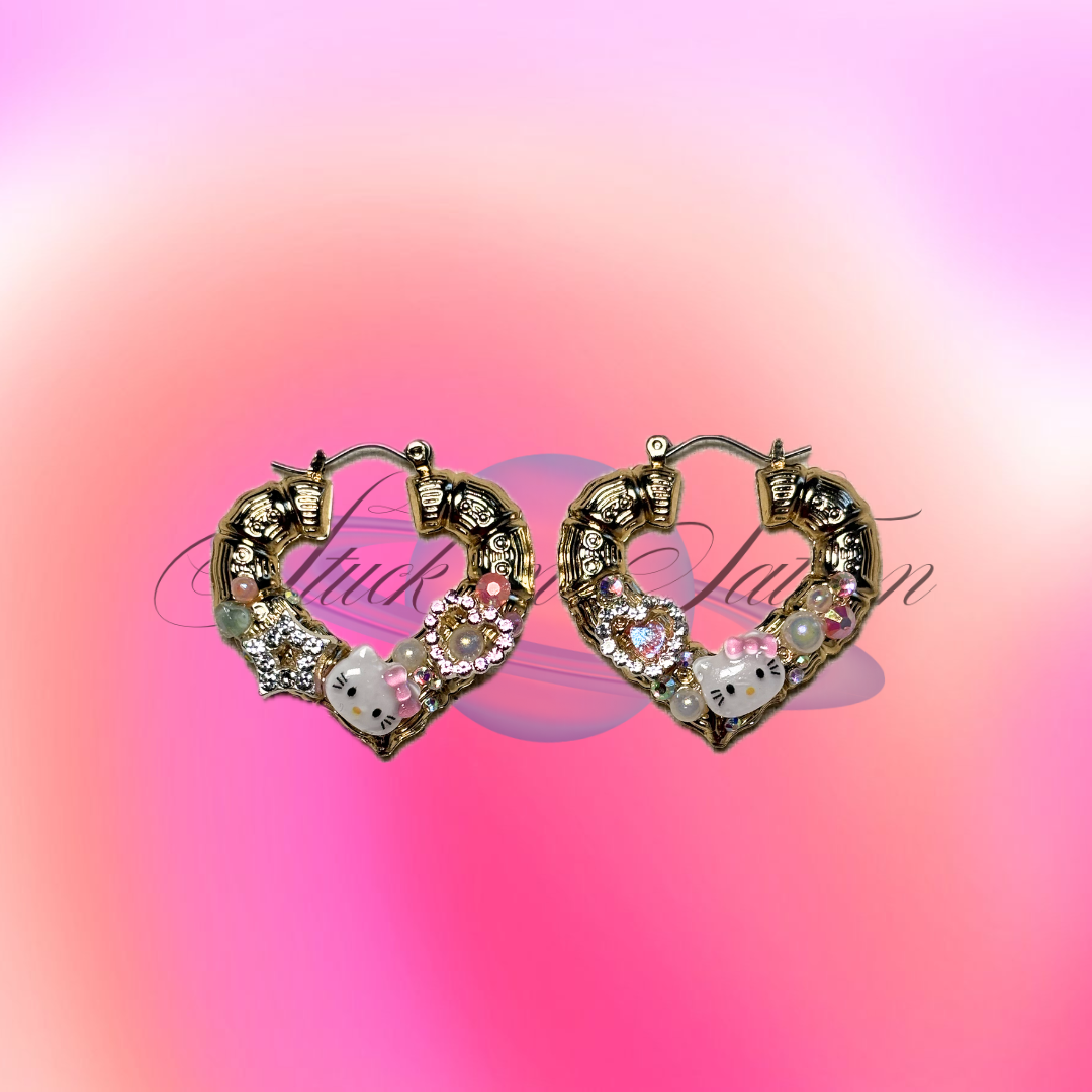 OG HEART SHAPED PINK HK THEMED BAMBOOS